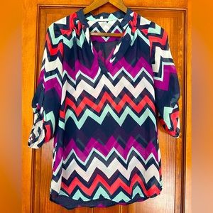 Women’s Sheer Quarter Length Shirt